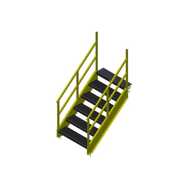 Bluff Mfg Bluff 123" OSHA Stairway, STAIR36O-14-123 - main